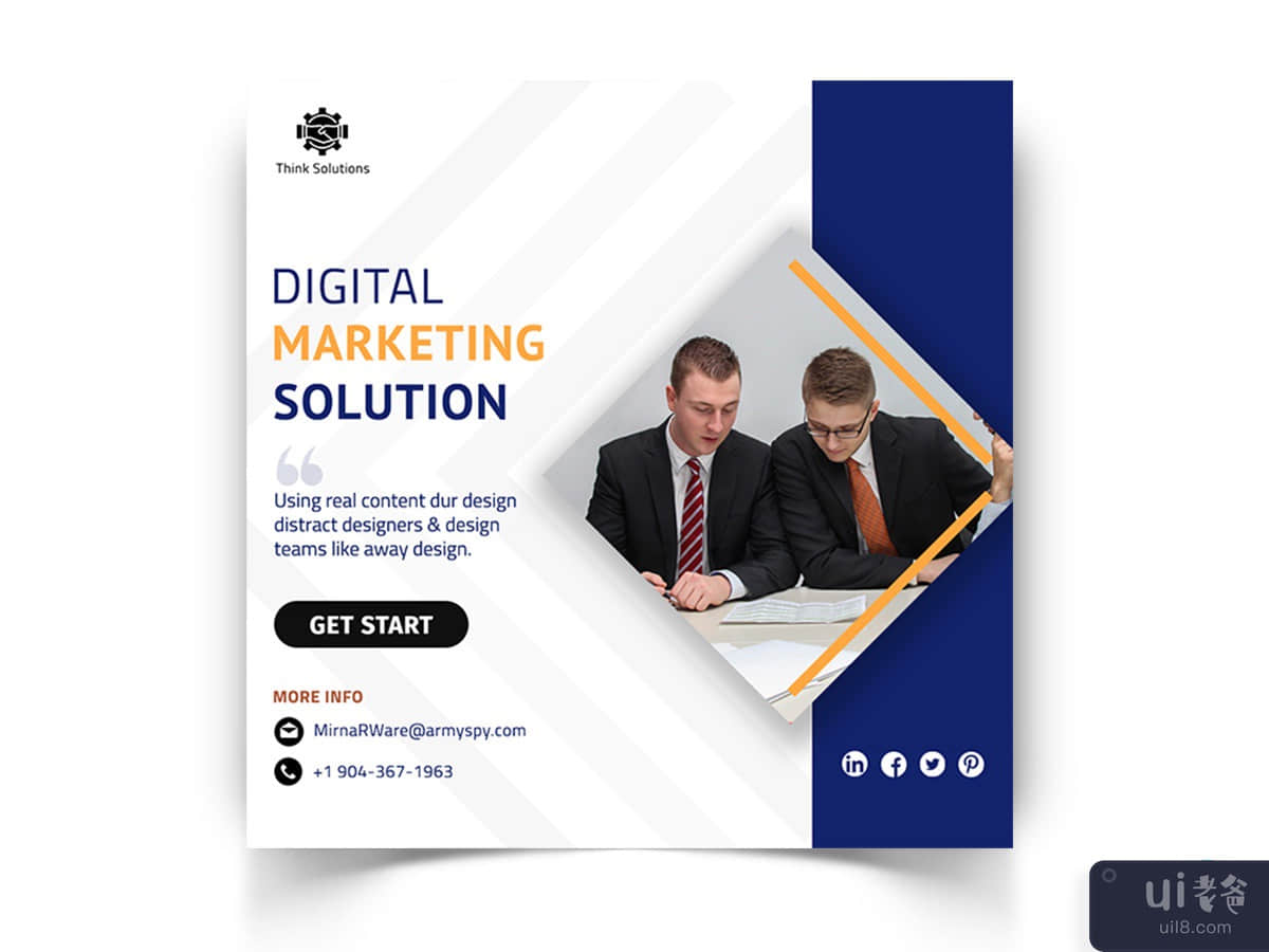 Business Social Media Post Template