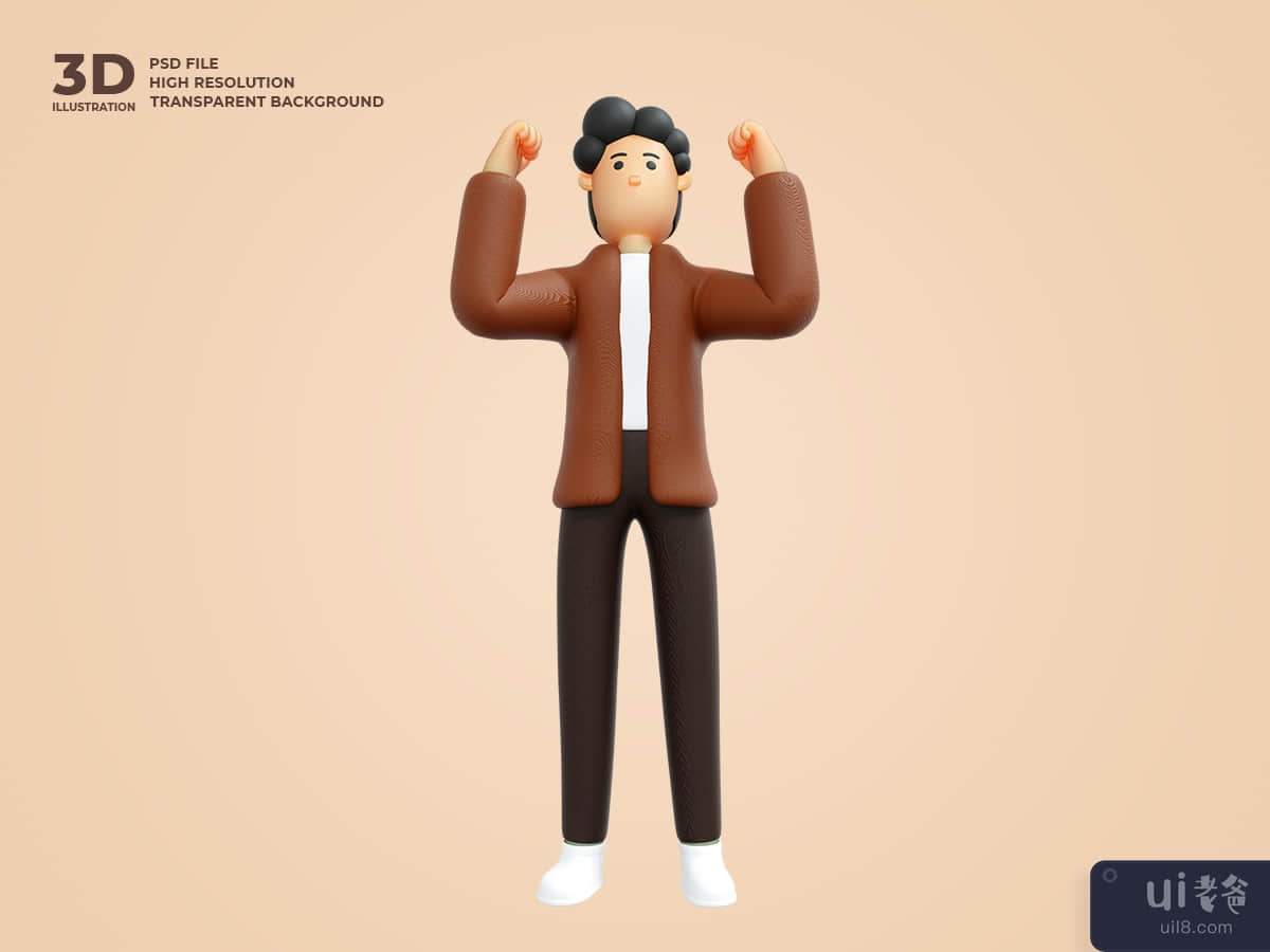 3d male character