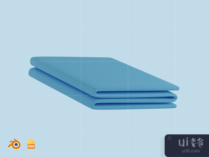 Blanket - 3D Winter Season Illustration