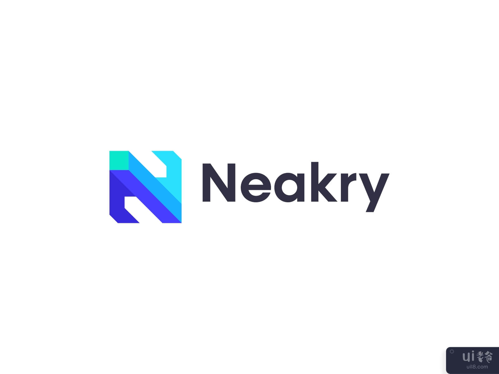 Blockchain logo design, Letter N business logo design