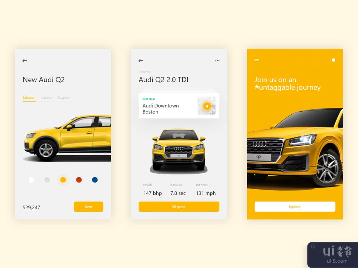Audi UI