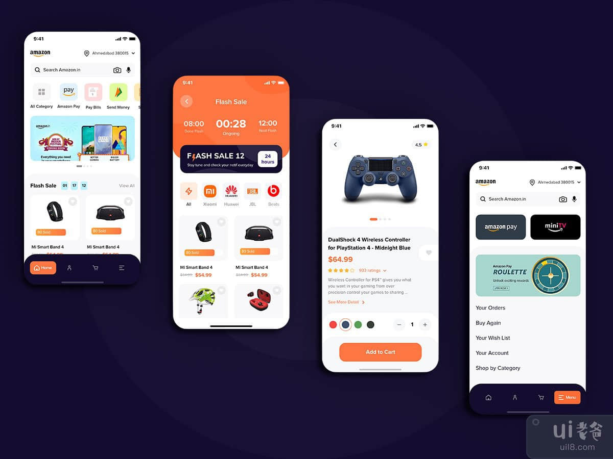 Amazon App Redesign Concept Challenge