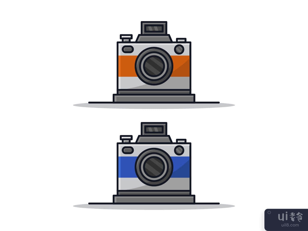 Camera illustrated