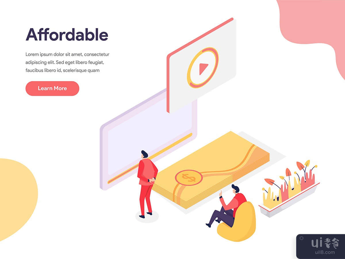 Cheap and Affordable Illustration Concept