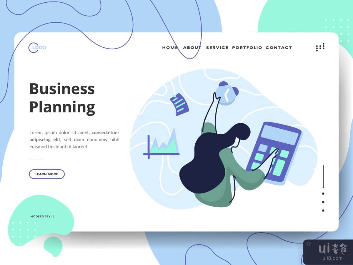 Business Planning Illustration