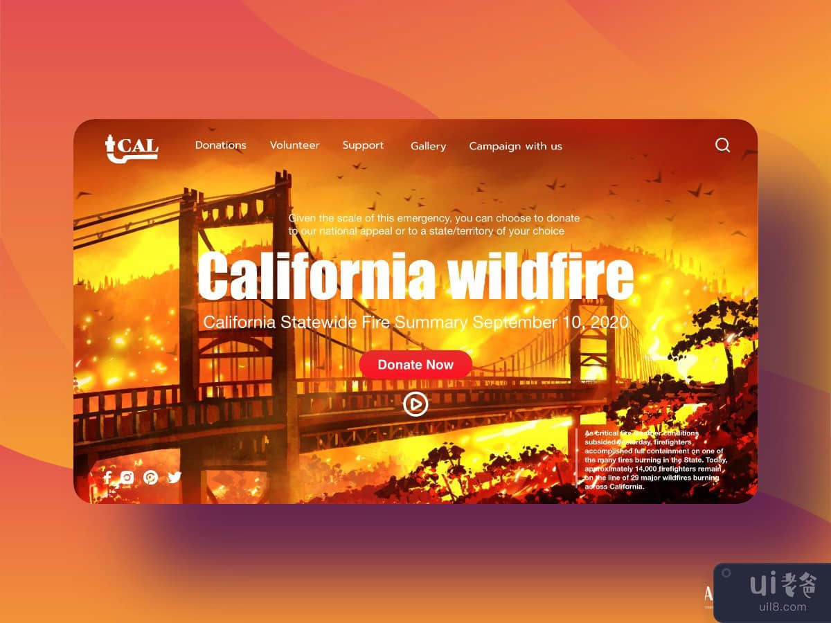 California wildfire
