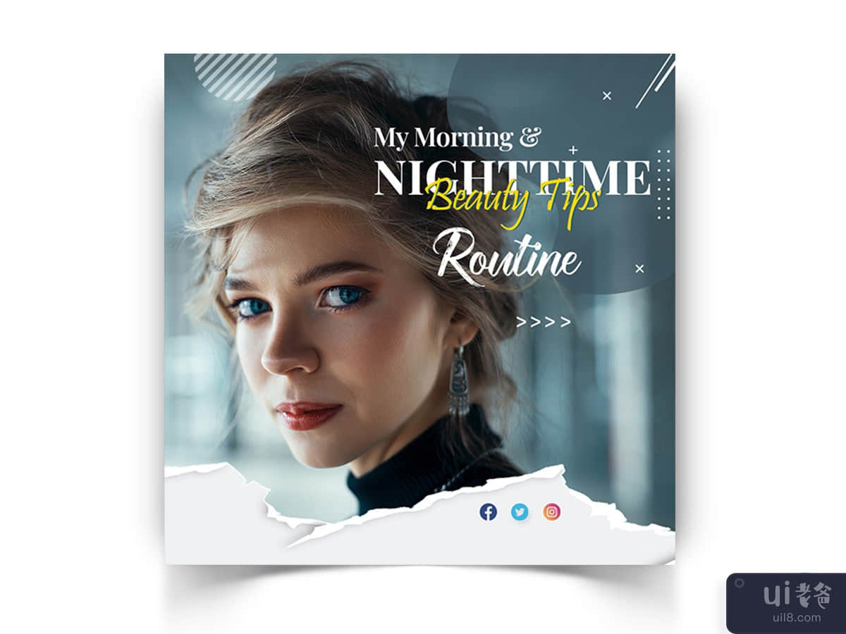 Beauty Social Media Post Template