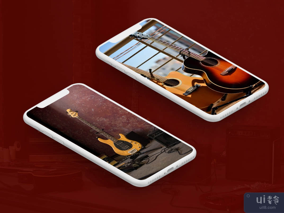 Music Background App UI