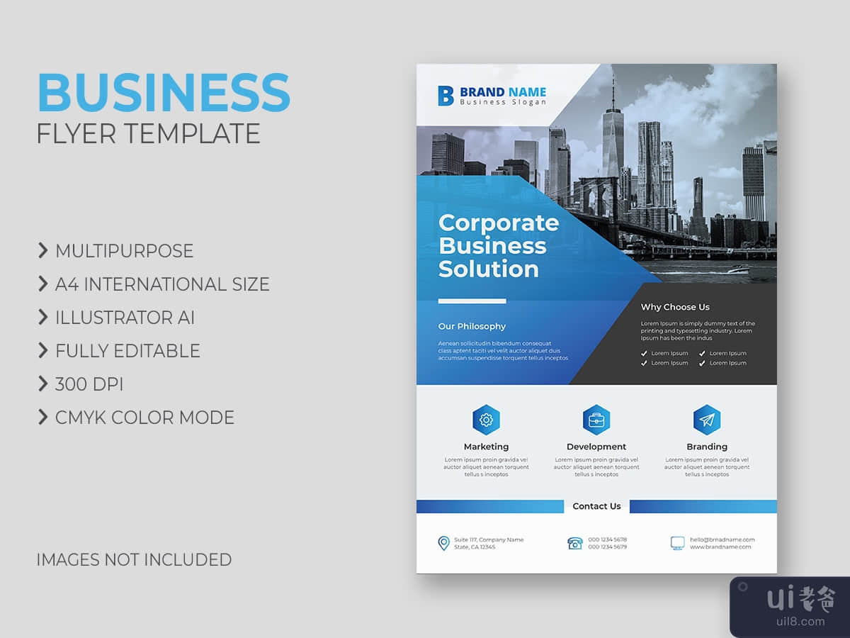 Corporate, Business, Marketing Flyer