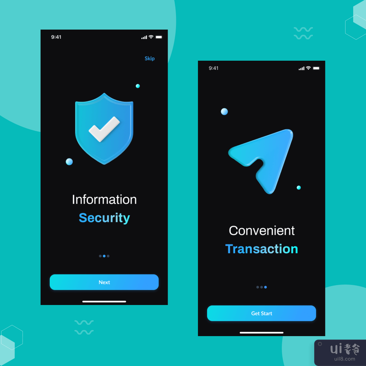 加密货币 ui 套件 - 演练。(Cryptocurrency ui kit - Walkthrough.)插图3