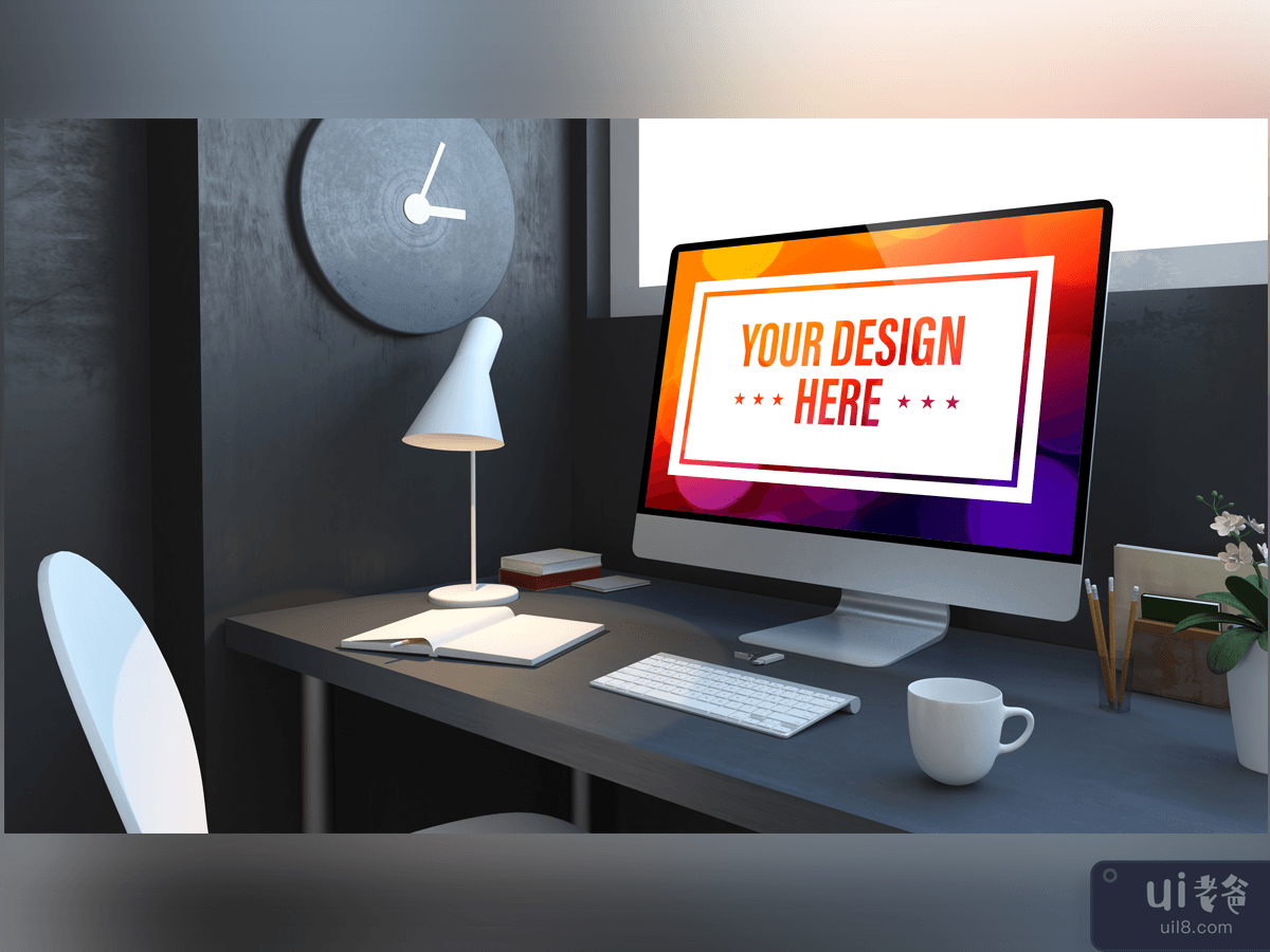 computer mockup - 3d