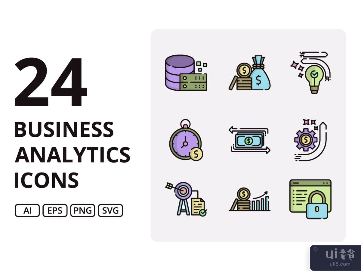 Business Analytics Icons